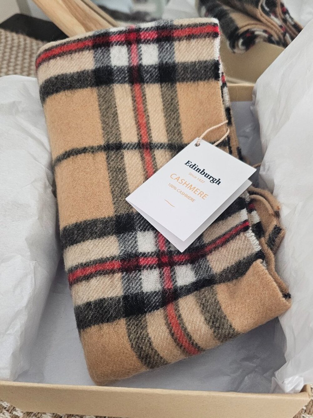 Edinburgh Cashmere Scarf